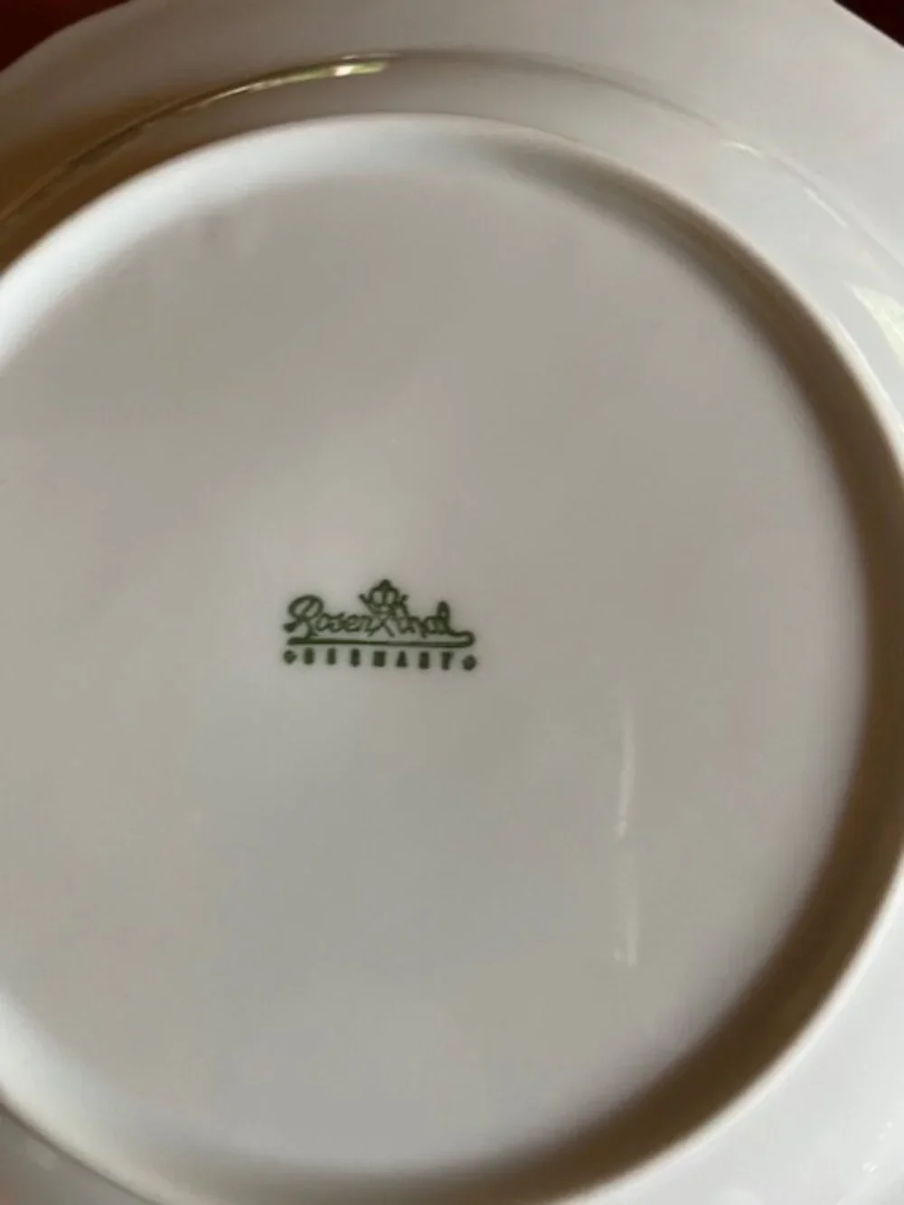 Rosenthal China Germany Continental Maria All White Rim Soup Bowls, 3, - 8 5/8